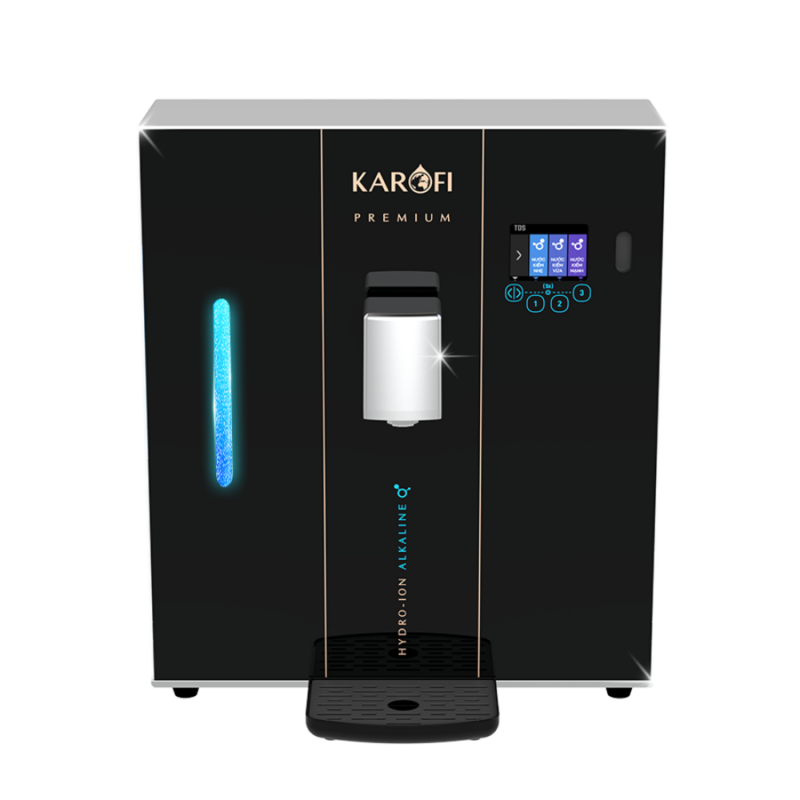 Máy lọc nước nóng lạnh Hydro-ion Kiềm Karofi DA9 PREMIUM - 1 Máy lọc nước nóng lạnh Hydro-ion Kiềm Karofi DA9 PREMIUM