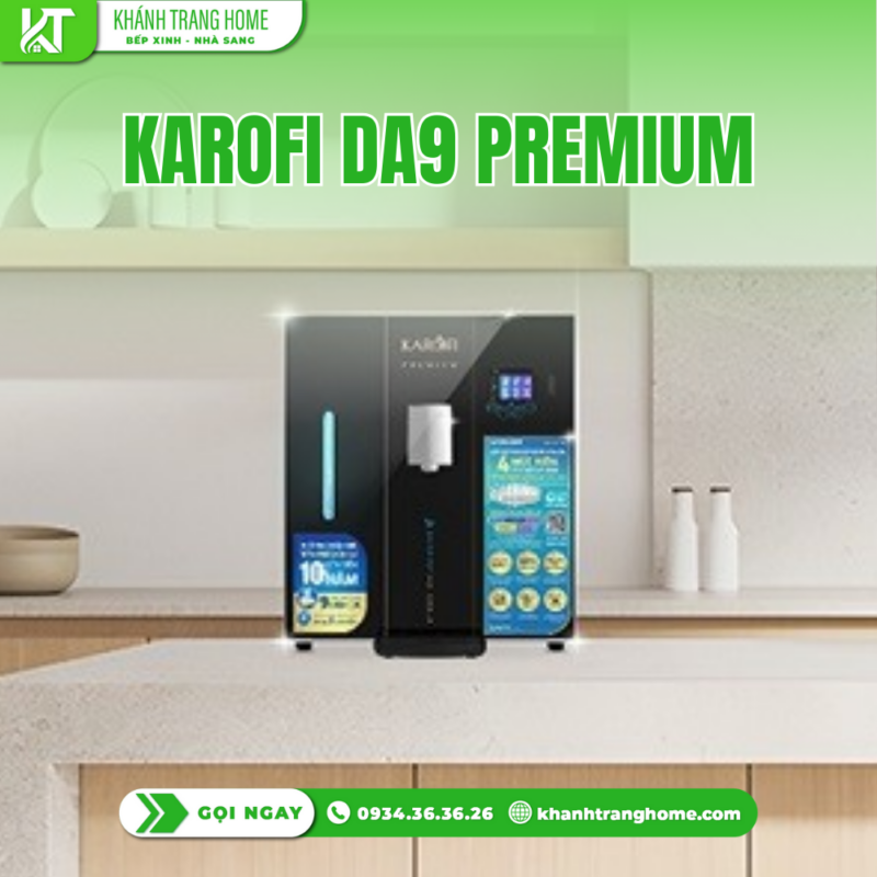 Máy lọc nước nóng lạnh Hydro-ion Kiềm Karofi DA9 PREMIUM - 16 Máy lọc nước nóng lạnh Hydro-ion Kiềm Karofi DA9 PREMIUM
