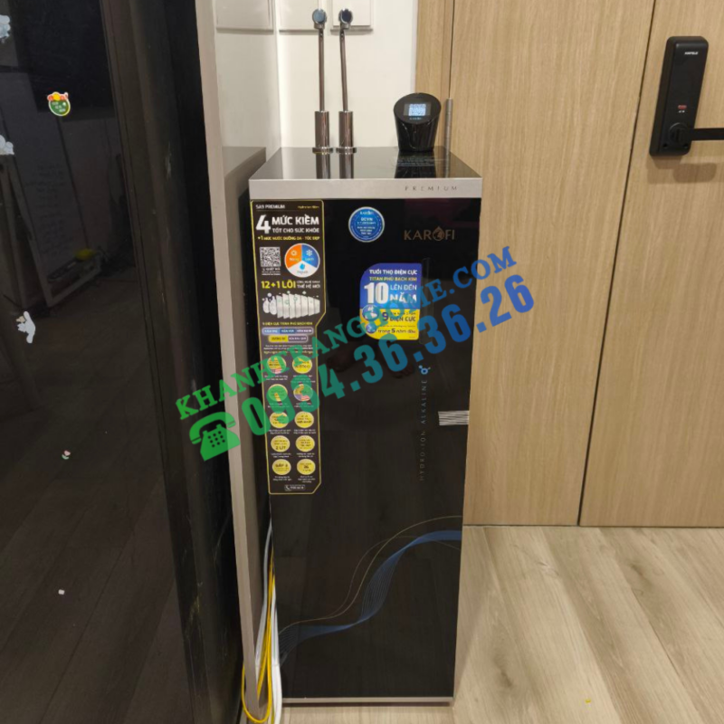 Máy lọc nước nóng lạnh Hydro-ion Kiềm Karofi SA9 PREMIUM - 29 Máy lọc nước nóng lạnh Hydro-ion Kiềm Karofi SA9 PREMIUM