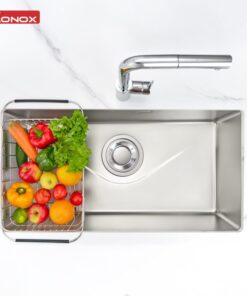 Chậu rửa bát phong cách Nhật bề mặt mịn Tari 870SM - 12 Chậu rửa bát phong cách Nhật bề mặt mịn Tari 870SM