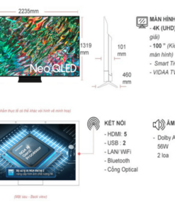 Smart Tivi Samsung Neo QLED 4K 100 Inch QA100QN80F - 8 Smart Tivi Samsung Neo QLED 4K 100 Inch QA100QN80F
