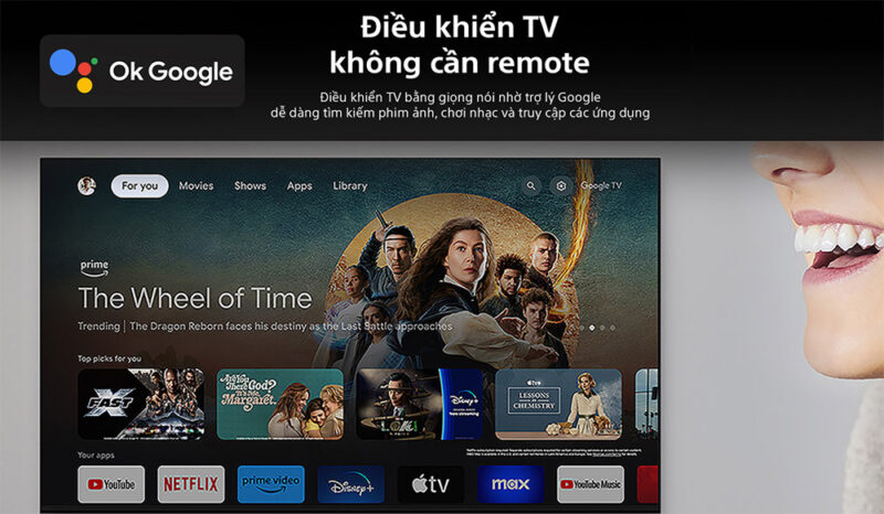 GOOGLE TIVI SONY 4K 65 INCH K-65S25VM2 - 26 GOOGLE TIVI SONY 4K 65 INCH K-65S25VM2 - 25