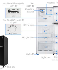 Tủ lạnh Samsung Inverter 208 lít RT20HAR8DBU/SV - 13 Tủ lạnh Samsung Inverter 208 lít RT20HAR8DBU/SV