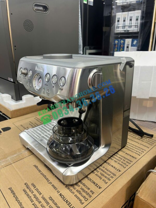 máy pha cà phê Breville BES870XL màu bạc - 22