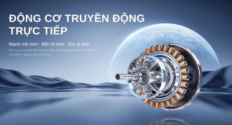 MÁY GIẶT AQUA INVERTER 12KG AW12-B4377U1L(GN)