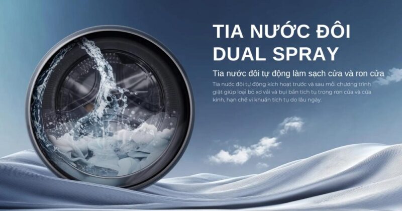 MÁY GIẶT AQUA INVERTER 11 KG AW11-B4377U1L(GN)