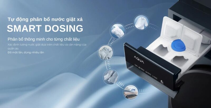  MÁY GIẶT AQUA INVERTER 12 KG AW12-BD4377U1L(GN)