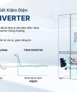 TỦ LẠNH AQUA INVERTER 522 LÍT AQR-MA600XA(WGL)U1 - 76 TỦ LẠNH AQUA INVERTER 522 LÍT AQR-MA600XA(WGL)U1 - 75