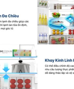 TỦ LẠNH AQUA INVERTER 522 LÍT AQR-MA600XA(WGL)U1 - 102 TỦ LẠNH AQUA INVERTER 522 LÍT AQR-MA600XA(WGL)U1 - 101