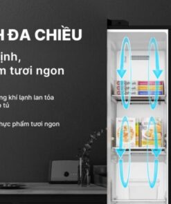 TỦ LẠNH AQUA INVERTER 569 LÍT AQR-S633XA(WSL) - 61