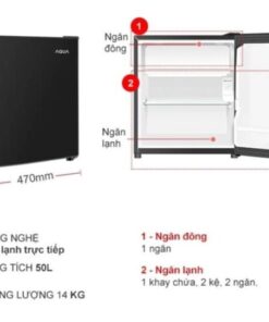 TỦ LẠNH AQUA 50 LÍT AQR-D60FA(BS) - 26 TỦ LẠNH AQUA 50 LÍT AQR-D60FA(BS) - 25