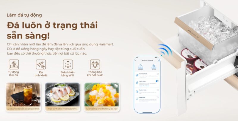 TỦ LẠNH AQUA INVERTER 508 LÍT AQR-MA580XA(MC)U1