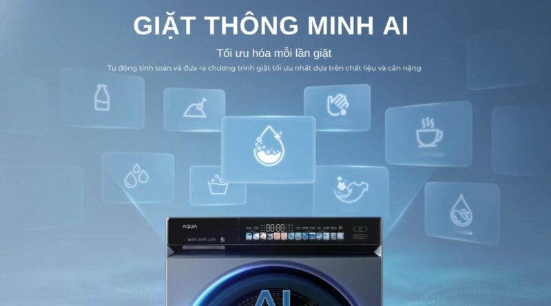 MÁY GIẶT SẤY AQUA 10/6 KG AWD10-BP4377U1L(GN)