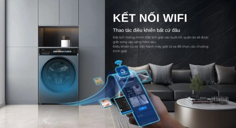 MÁY GIẶT SẤY AQUA 12/7 KG AWD12-BD4377U1L(GN)