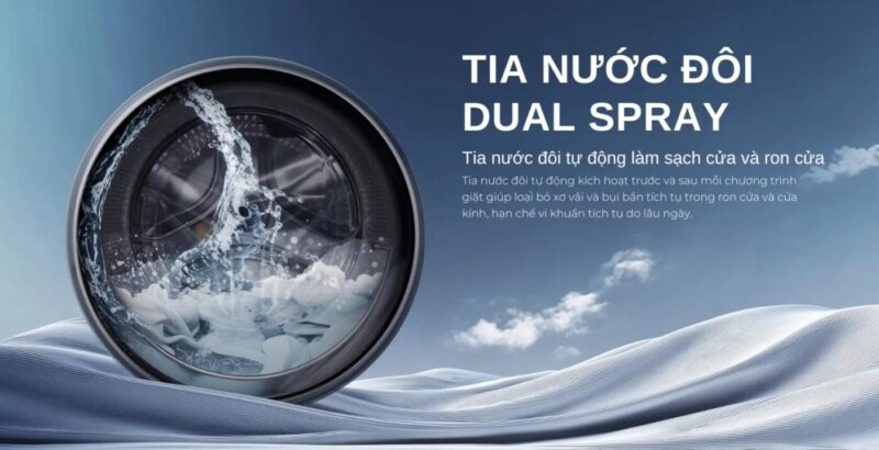 MÁY GIẶT SẤY AQUA 12/7 KG AWD12-BD4377U1L(GN)