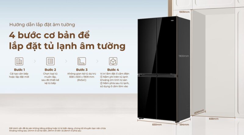 TỦ LẠNH AQUA INVERTER 508 LÍT AQR-MA580XA(GB)U1 - 102 TỦ LẠNH AQUA INVERTER 508 LÍT AQR-MA580XA(GB)U1