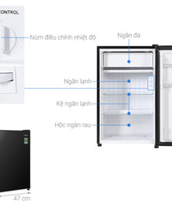 TỦ LẠNH AQUA 90 LÍT AQR-D100FA(BS) - 42 TỦ LẠNH AQUA 90 LÍT AQR-D100FA(BS) - 41