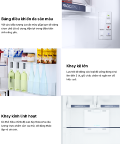 TỦ LẠNH AQUA INVERTER 455 LÍT AQR-T518FA(SL) - 41