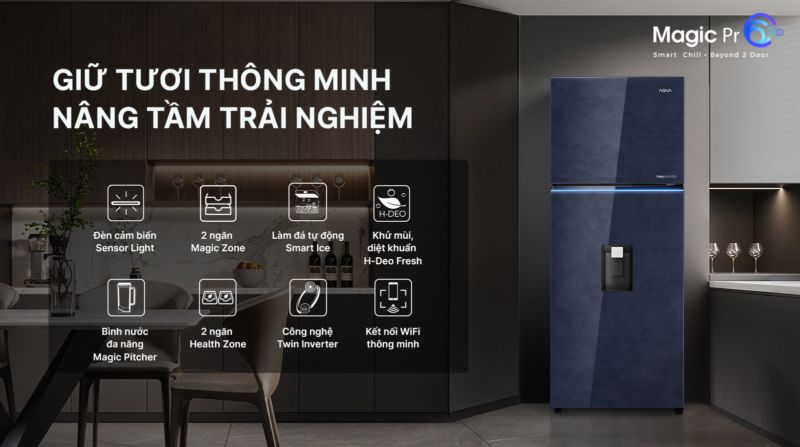 TỦ LẠNH AQUA INVERTER 455 LÍT AQR-TA546FA(WGL)U1 - 22 TỦ LẠNH AQUA INVERTER 455 LÍT AQR-TA546FA(WGL)U1 - 21