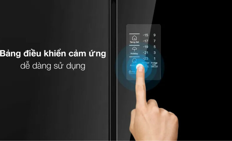 TỦ LẠNH AQUA INVERTER 469 LÍT AQR-M536XA(GB)