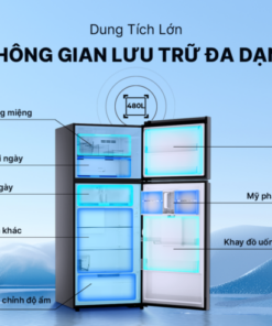 TỦ LẠNH AQUA INVERTER 480 LÍT AQR-TA546FA(KGL)U1 - 47