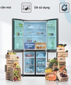 TỦ LẠNH AQUA INVERTER 469 LÍT AQR-M536XA(WGB) - 39