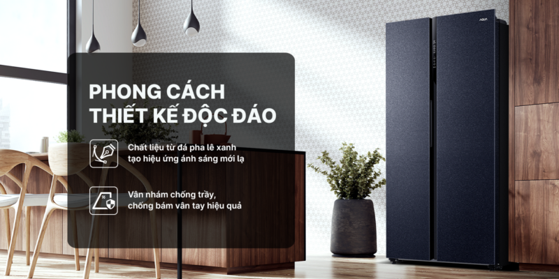 TỦ LẠNH AQUA INVERTER 550 LÍT AQR-S612XA(CBC) - 68 TỦ LẠNH AQUA INVERTER 550 LÍT AQR-S612XA(CBC)