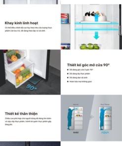 TỦ LẠNH AQUA INVERTER 550 LÍT AQR-S612XA(CBC) - 66 TỦ LẠNH AQUA INVERTER 550 LÍT AQR-S612XA(CBC) - 65