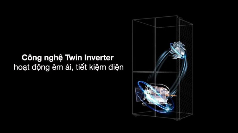 TỦ LẠNH AQUA INVERTER 660 LÍT AQR-M727XA(GS)U1 - 74 TỦ LẠNH AQUA INVERTER 660 LÍT AQR-M727XA(GS)U1