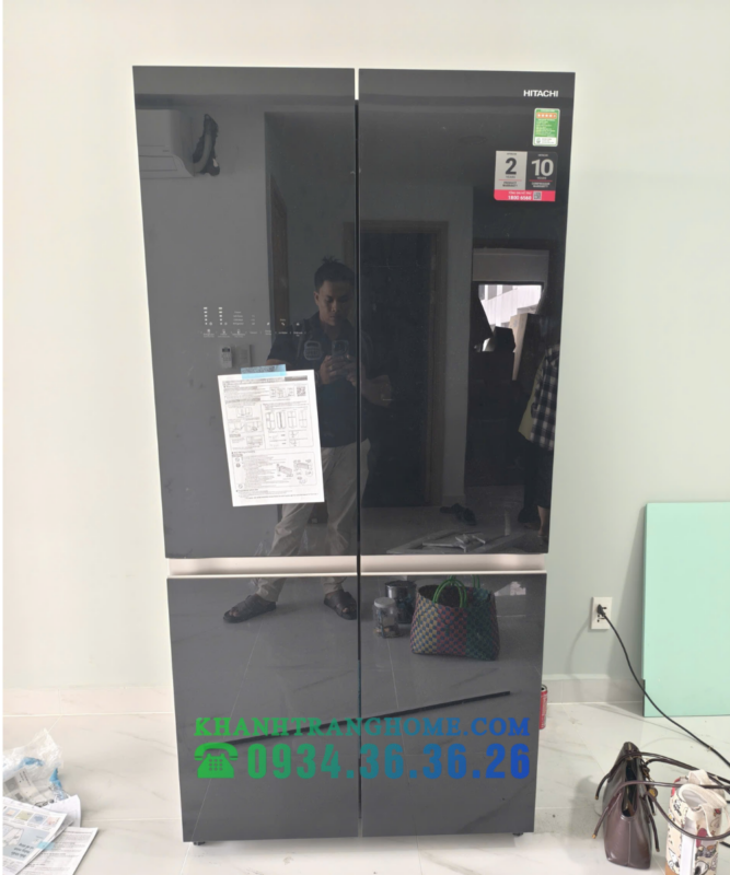 TỦ LẠNH HITACHI INVERTER 569 LÍT R-WB640VGV0(GBK) - 96