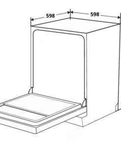 MÁY RỬA BÁT EUROSUN SMS81EU76B