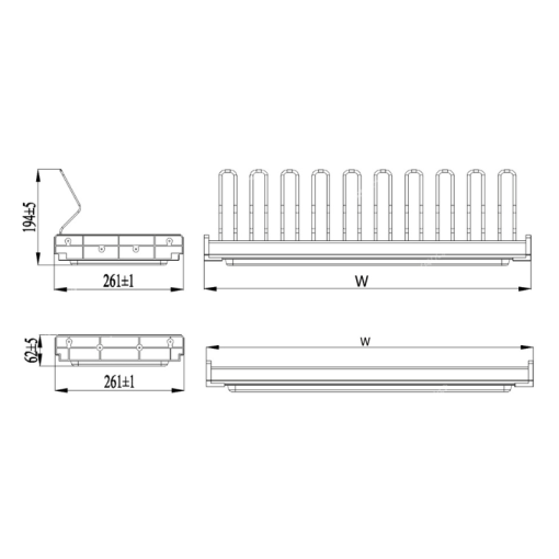 GIÁ BÁT CỐ ĐỊNH NAN OVAL EUROGOLD EPO8370VX