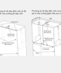 Suốt nâng hạ treo quần áo GARIS GW34GE