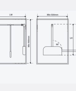 SUỐT NÂNG HẠ QUẦN ÁO GARIS GW34GM