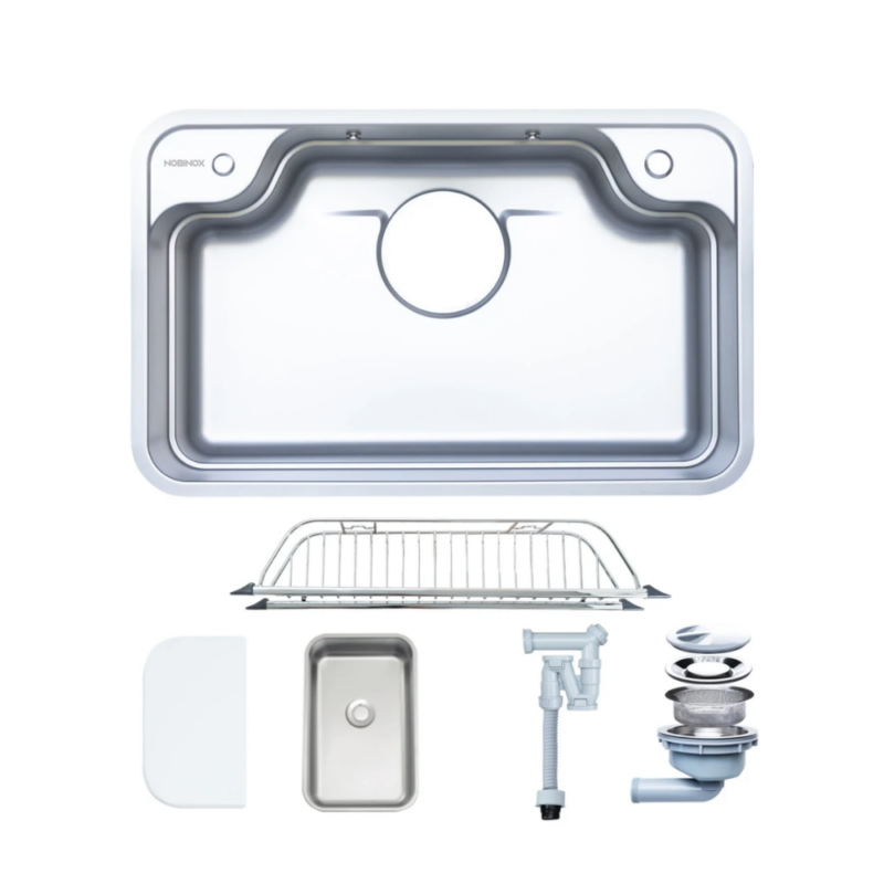 Chậu rửa chén Nobinox ARVO B180 - 35 Chậu rửa chén Nobinox ARVO B180