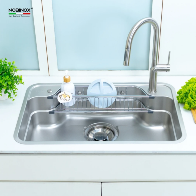 Chậu rửa chén Nobinox ARVO B180 - 36 Chậu rửa chén Nobinox ARVO B180