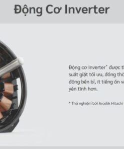 MÁY GIẶT HITACHI INVERTER 12 KG LTL 12MVJWT(GG) - 59