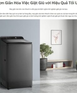 MÁY GIẶT HITACHI INVERTER 12 KG LTL 12MVJWT(GG) - 47