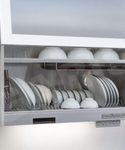 Giá bát đĩa nâng hạ điện Nhật Bản có sấy khô GARIS ML06.75HC