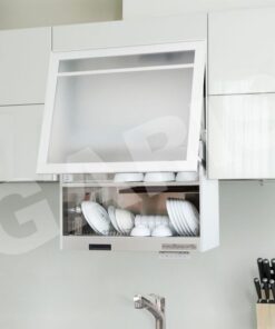 Giá bát đĩa nâng hạ điện Nhật Bản có sấy khô GARIS ML06.75HC