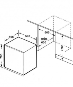 Máy rửa bát Richborn RDG6080-S9 ULTRA - 14 Máy rửa bát Richborn RDG6080-S9 ULTRA