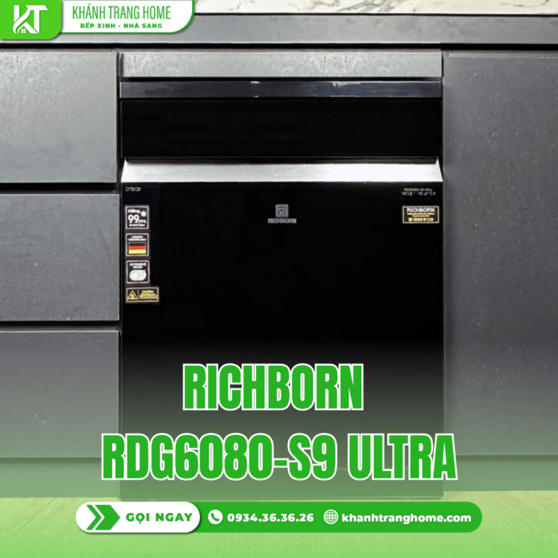 Máy rửa bát Richborn RDG6080-S9 ULTRA - 25 Máy rửa bát Richborn RDG6080-S9 ULTRA
