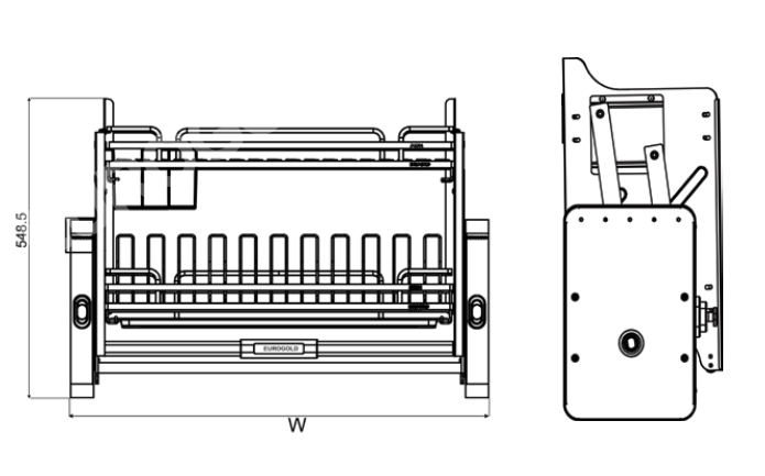 GIÁ BÁT DI ĐỘNG NAN OVAL EUROGOLD EPO9380LX