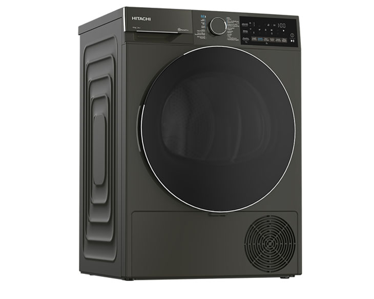 MÁY SẤY BƠM NHIỆT HITACHI INVERTER 10 KG TD-100XFVEM