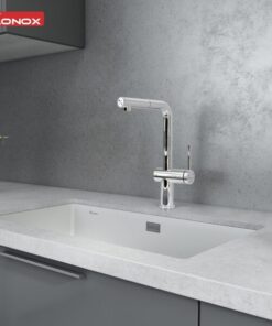 VÒI RỬA BÁT DÂY RÚT KONOX STREAM SMART CHROME - 25