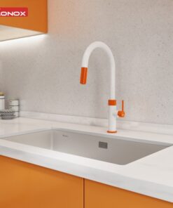 Vòi rửa bát dây rút Lasi Orange