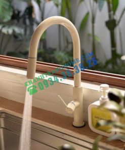 Vòi rửa bát dây rút Lasi Nude - 15 Vòi rửa bát dây rút KONOX Lasi Nude