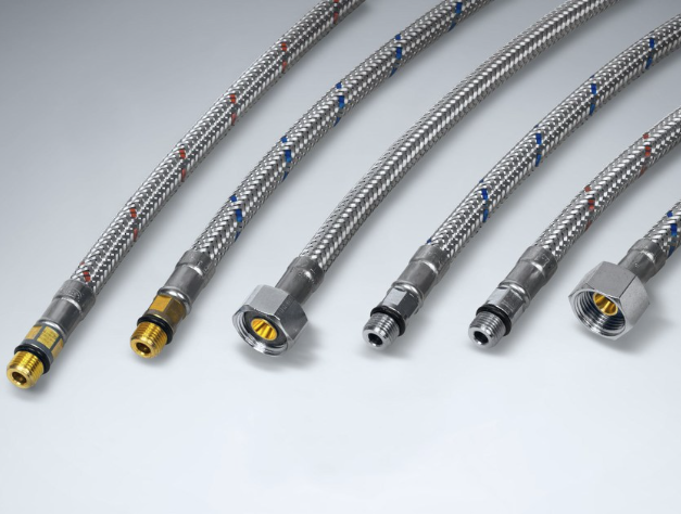 VÒI RỬA BÁT DÂY RÚT KONOX LASI GUN METAL