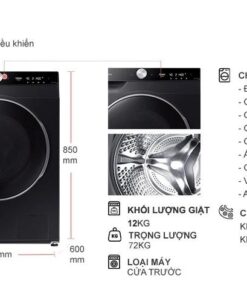 Máy giặt Samsung Inverter 12 kg WW12CGP44DSBSV