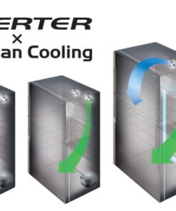 TỦ LẠNH HITACHI INVERTER 366 LÍT R-FVX480PGV9(GBK) - 65